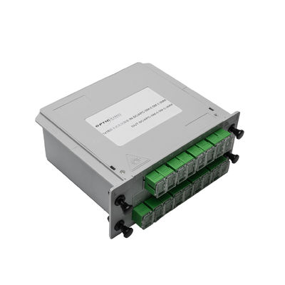 Optische Vezel1260-1650nm FTTH PLC Splitser 1x4 1x8 1x16 1x32 1x64