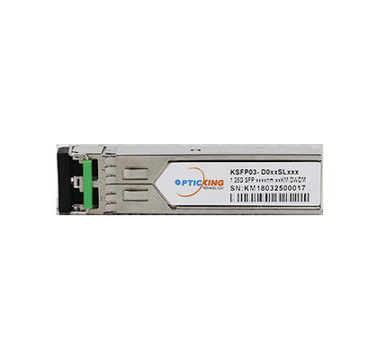 1535.04nm optische DWDM-Zendontvanger Compatibele 1.25G SFP Module